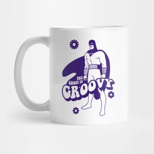 GHOSTS are groovy tie dye Mug